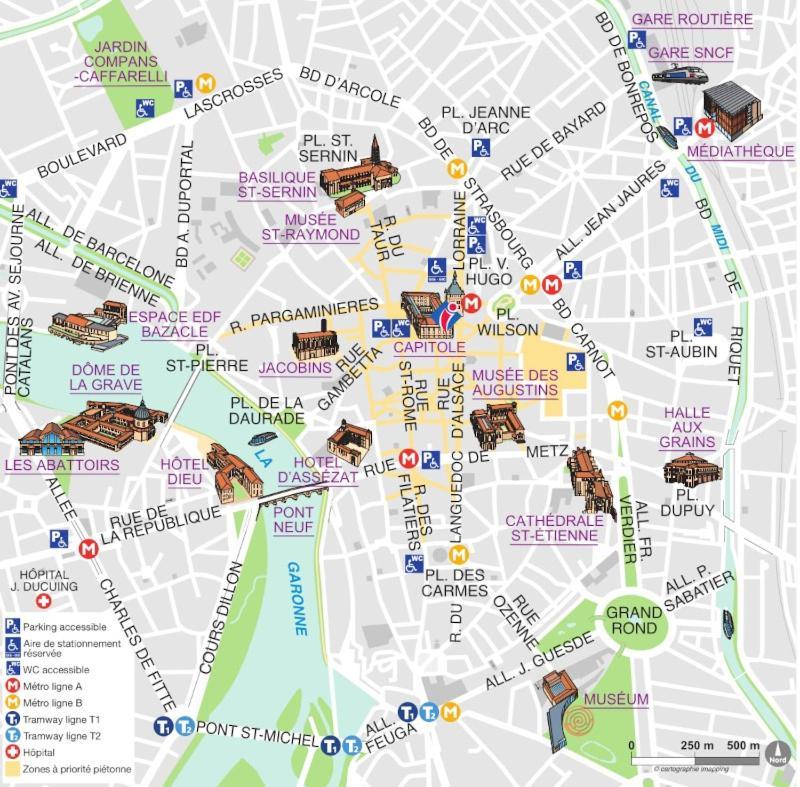 L 'emeraude Toulousaine Apartamento Toulouse